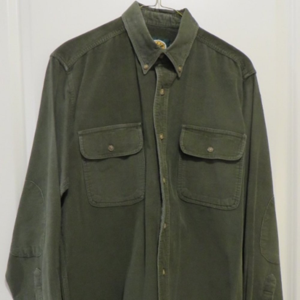 Vintage Cabela's Corduroy Shirt - Button Down/Long Sleeve - Medium